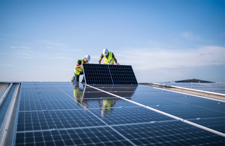 solar-Installation